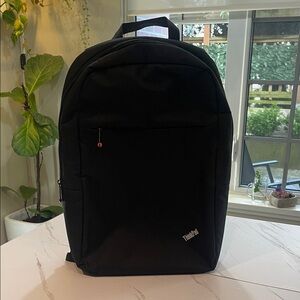 ThinkPad Sleek Black Backpack Laptop